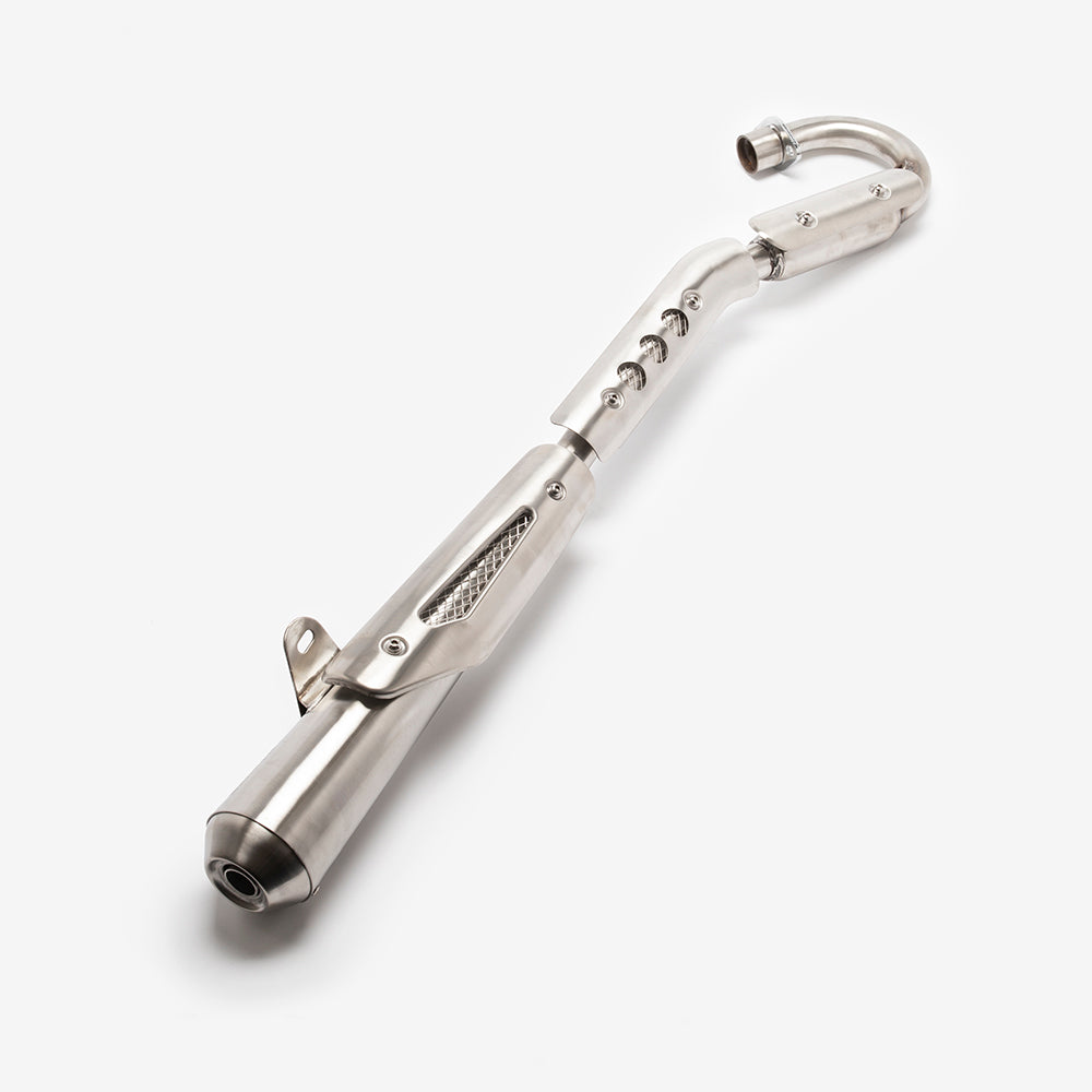 125cc Motorcycle Black Exhaust System for LJ125-9A-E5