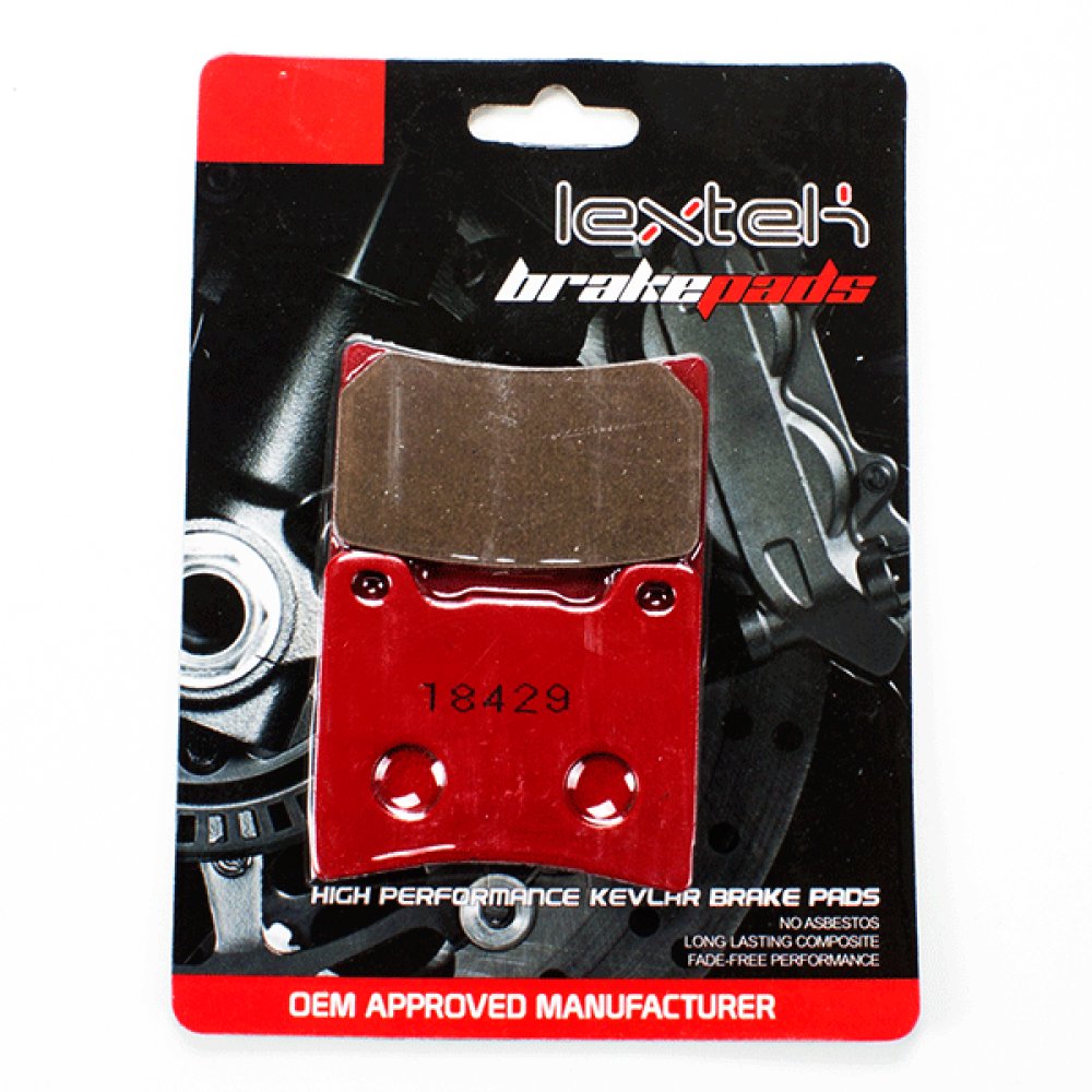 Lextek Sintered Brake Pads FA088HH FDB337/R SBS555 VD236 7mm