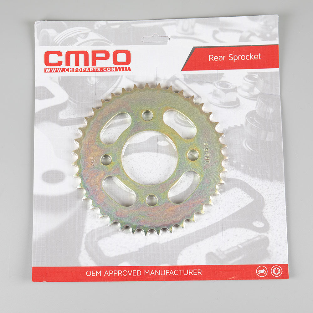 Lextek Rear Sprocket 428-39T 4 Bolt Fixing