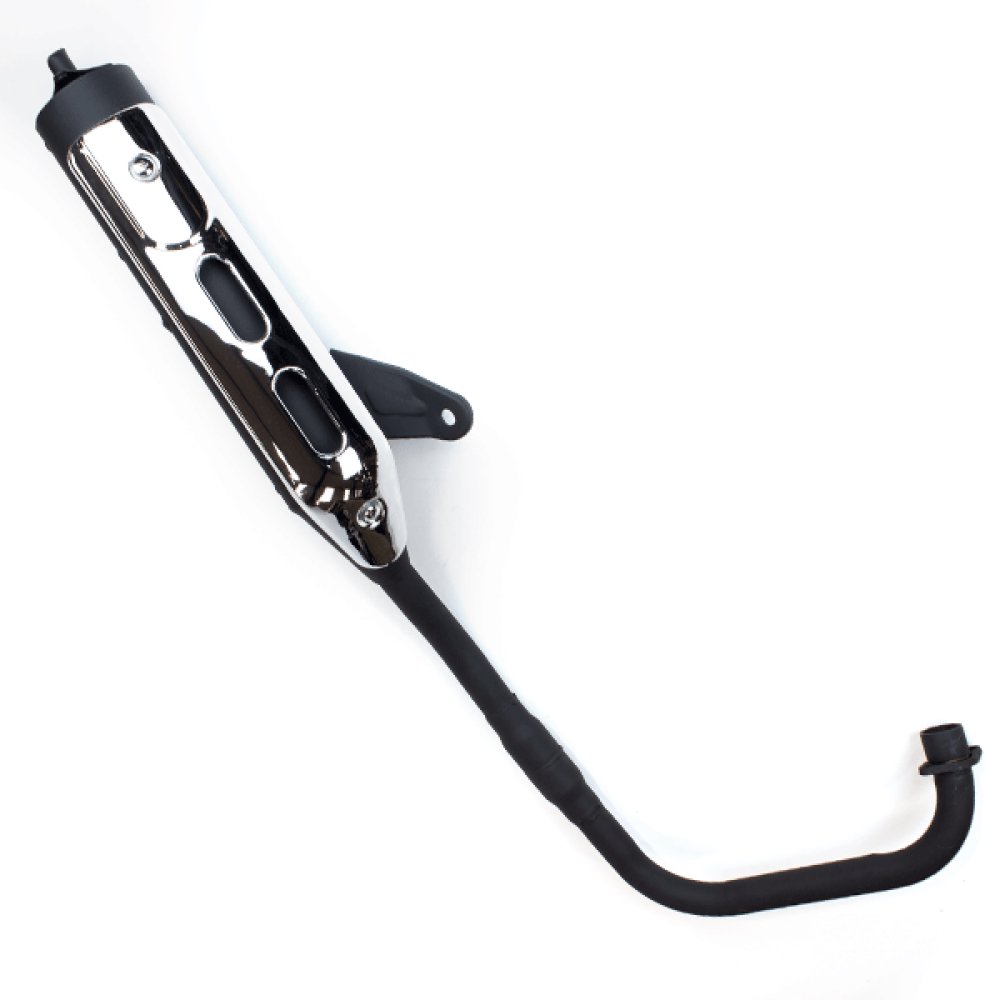 125cc Motorcycle Black Exhaust System for ZS125-79