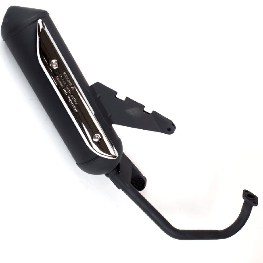 125cc Scooter Black Exhaust System for LJ125T-8M, CITY125
