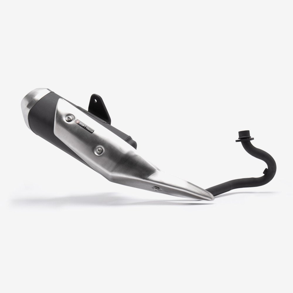 125cc Motorcycle Black Exhaust System for TR125T-5-E5