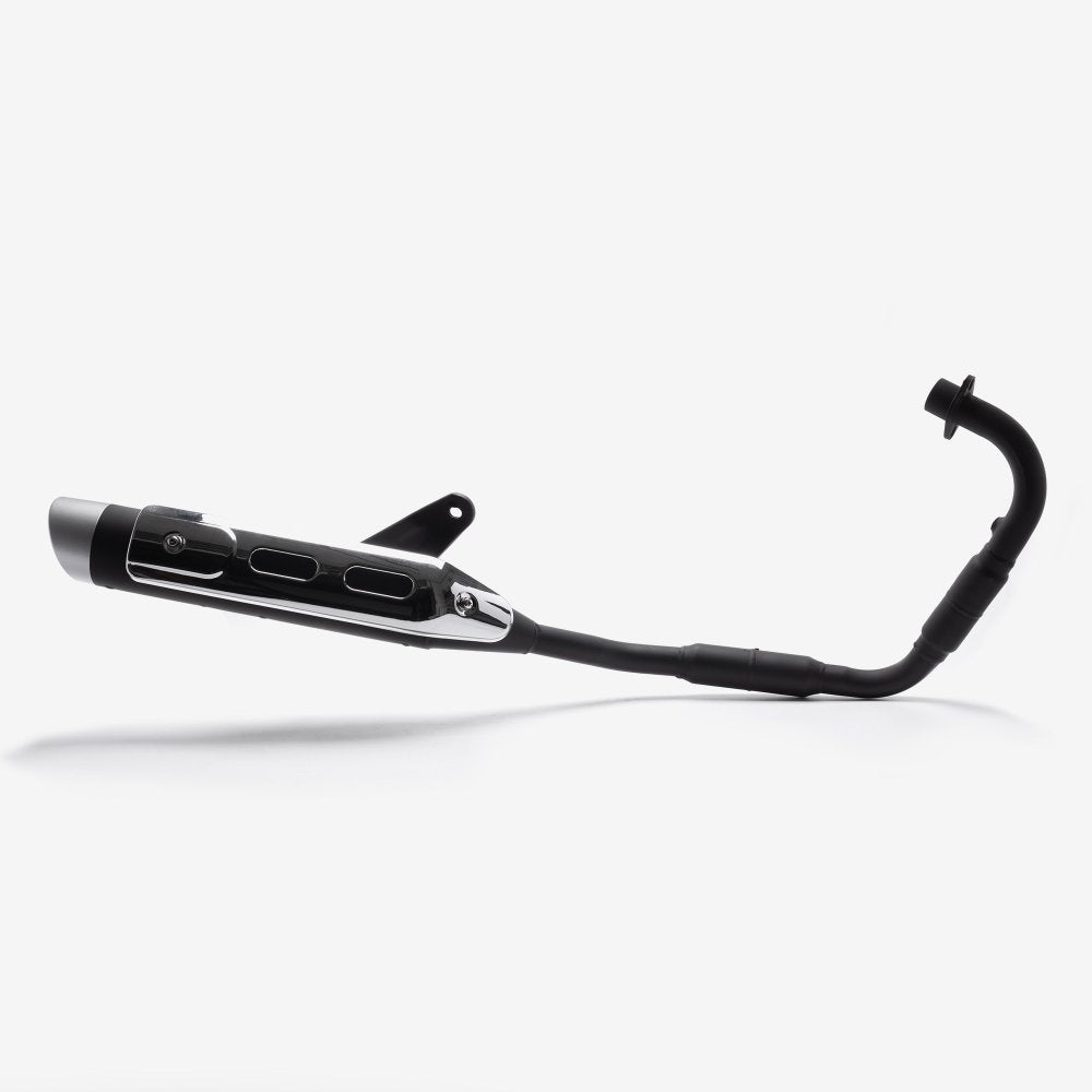125cc Motorcycle Black Exhaust System for ZS125-79-E5