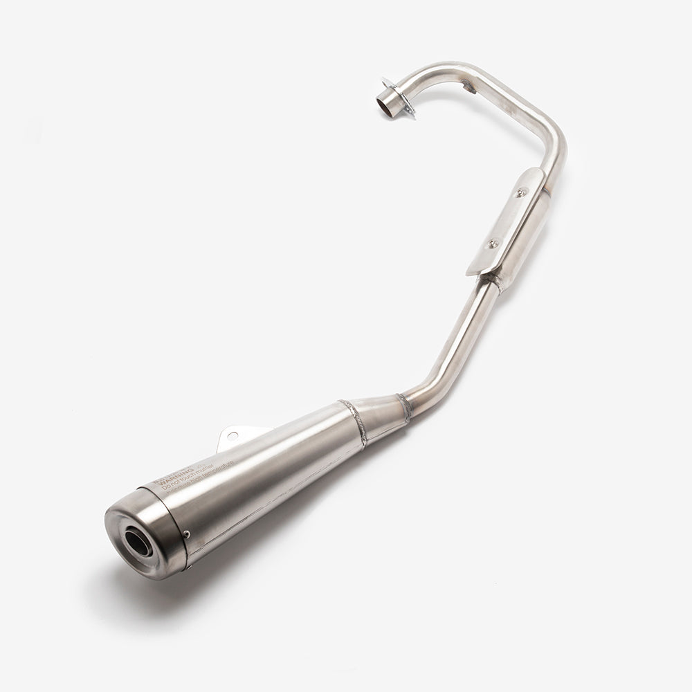 125cc Motorcycle Black Exhaust System for LJ125-9A-GT-E5