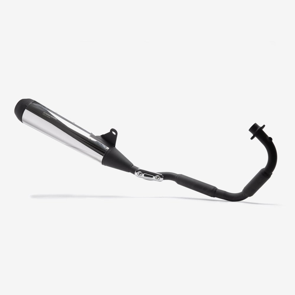 125cc Motorcycle Black Exhaust System for SK125-8-E4, SK125-8-E5