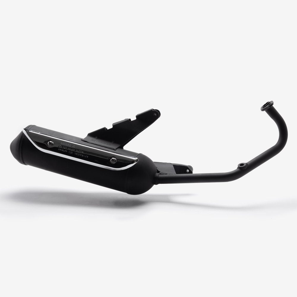 125cc Scooter Black Exhaust System for LJ125T-8M-E4, LJ125T-16