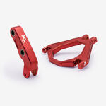 EBMX Rear Shock Linkage and Suspension Triangle for Light bee Red