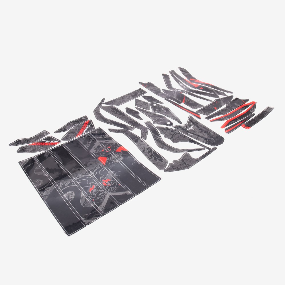 Talaria Graphic  Kit Dark Vein Dragon Red